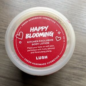 New Lush Kitchen Exclusive Happy Blooming Body Lotion